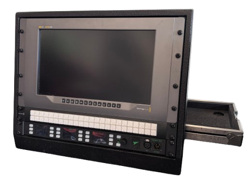 Blackmagic Smartview 4K 17" + Green-Go MCX  + Videohub Control monitor (case)